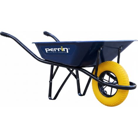 OUTILS PERRIN Brouette 100 L - Classic roue increvable - bleu