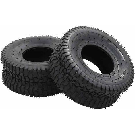 Neumáticos para carretilla 2 unidades caucho 15x6.00-6 4PR vidaXL (1/5)