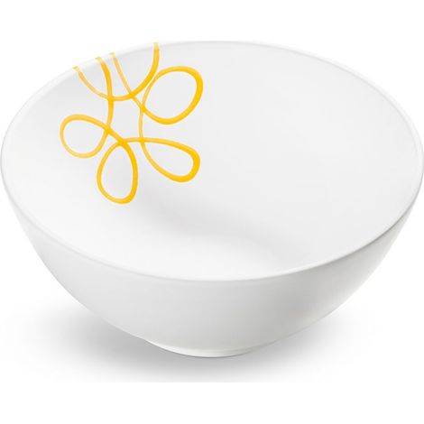 Gmundner Keramik Pur Geflammt Gelb, Schüssel (Ø 23cm)