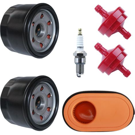 937-05065 951-12260 Air Filter + 951-12690 Oil Filter for Craftsman Powermore 420CC T1000 T1200 R1000 LT4200 CC760ES Lawn Mower, Fit for Troy Bilt TB30 TB30R TB42 TBWC33XP Lawn Mower (1/5)