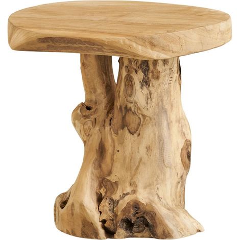 Gitte Couchtisch Beistelltisch Ø40cm Teak. (1/5)