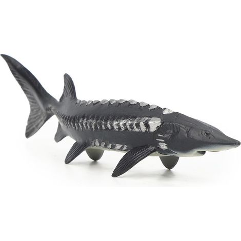 Poisson Artificiel Décoratif Modèle Esturgeon Réaliste pour Décoration Intérieure (M-1528) (1/5)