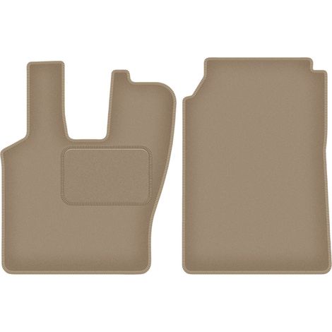 Tappetini in velluto per auto: camion Scania Serie 4 (1995-2004) beige (1/5)