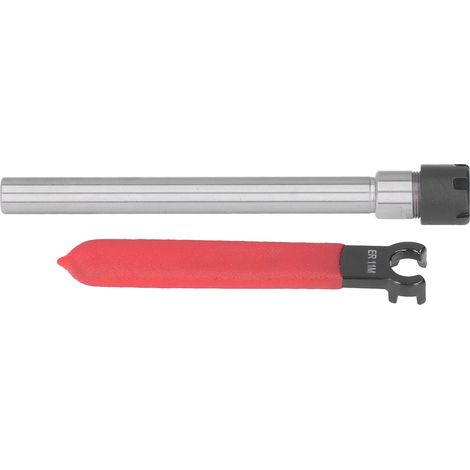 Hülsenhalter gerader langer CNC-Fräsverlängerungsarm 17 mm Spannbereichsschlüssel (C10ER11M100L 100 mm) (1/5)