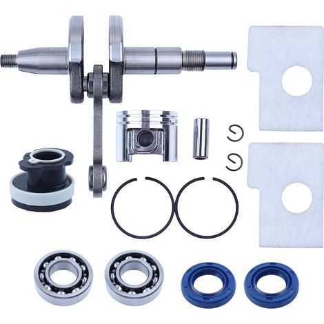 Kit de piston de 38 mm, roulement, joint d'huile et filtre à air pour moteur de tronçonneuse STIHL MS180 018 MS 180 Pièces OEM 1132 030 0402 (1/5)