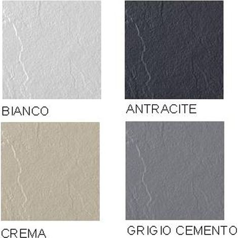 Piatto doccia 90x140 Marmo Resina Slim H3 Tamanaco Grigio Cemento