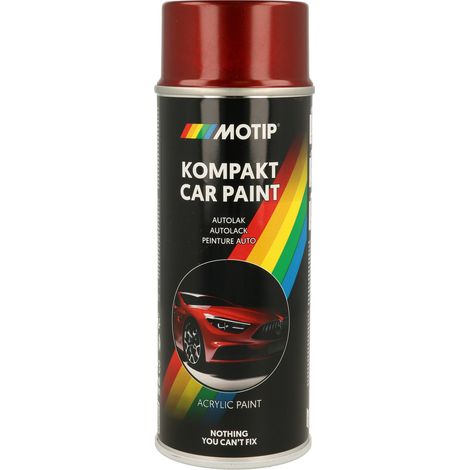 Peinture Acrylique Kompakt 51473 Rouge Metallise 400Ml Motip
