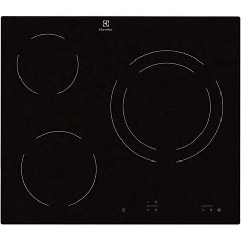 Piastra cottura Electrolux vetroceramica nero 60 cm 5700 W
