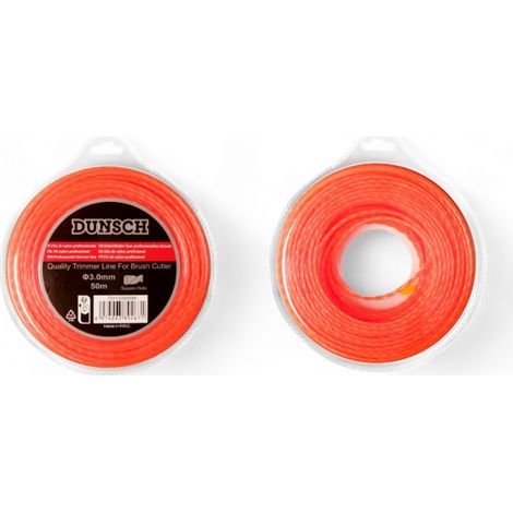 Fil hélicoïdal pour coupe-bordure 3,0mm 50m - DUNSCH 7311300050H
