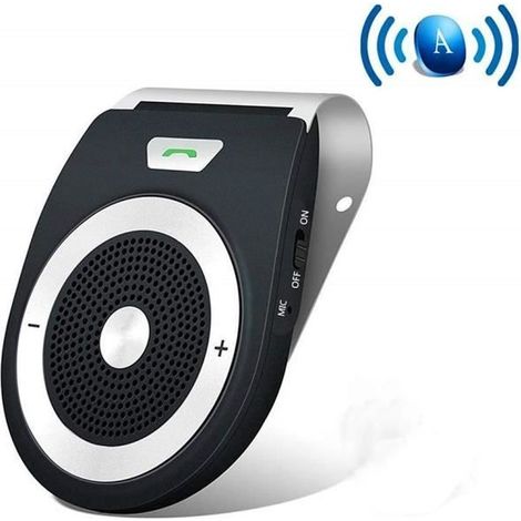 Kit Mains Libres - ZGEER - Bluetooth 4.1 - Allumage Automatique - Double Connectivité - Chargeur USB Inclus (1/4)