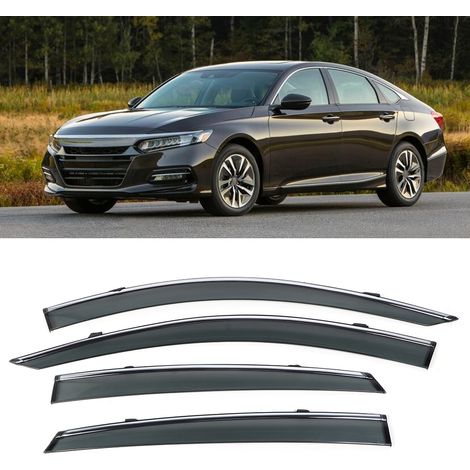déflecteurs de pluie pour vitres de voiture, compatibles avec Honda Accord 18-19 (1/5)
