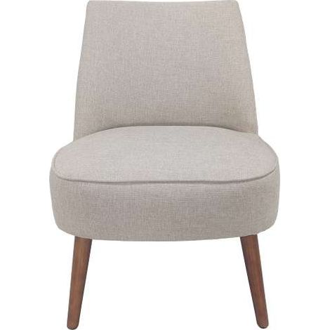 Domo Mea Poltroncina Luna Beige 57x70x74 cm - Seduta Imbottita Design Moderno (1/5)