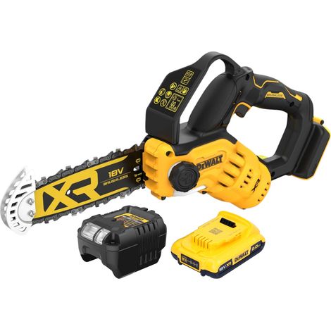 DeWalt DCMPS 520 D1 Sega per potatura a batteria 18 V 20 cm senza spazzole + 1x batteria 2,0 Ah + caricabatterie