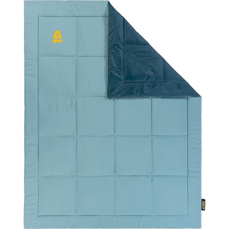 Manta de picnic / Plaid - Con forro - 180 x 140 cm - Azul claro