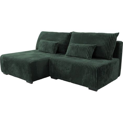 Sofá rinconero TrendyNest Fenestal, Tilia 39, Función de descanso, Almacenaje, 211x146x90cm, 0