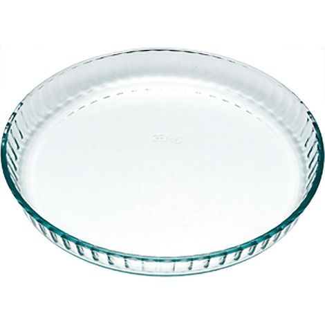 Pyrex - Stampo per torta in vetro rotondo, 24 cm