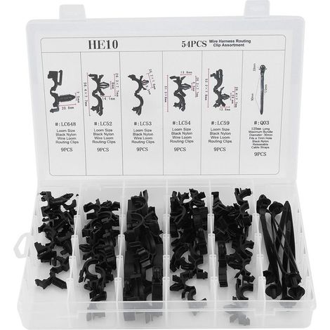 Metallclip-Set, stabiler und praktischer tragbarer Kabelbinder, für Auto, Fahrzeug und andere Einsatzorte. (1/5)