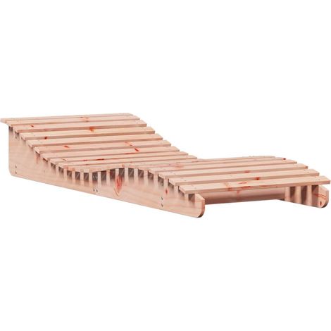 Sun Lounger 205x80x31.5 cm Solid Wood Douglas vidaXL