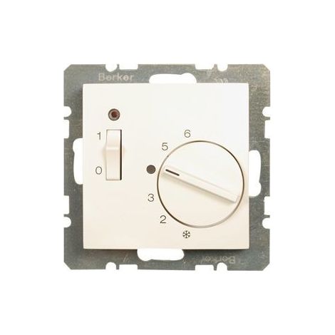 Berker S1 B3 B7 Piastra termostato bianco polare 20308989