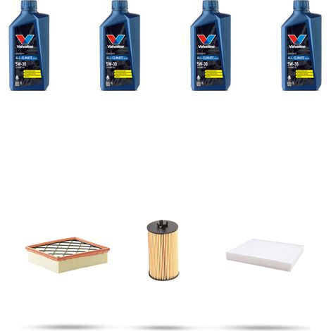 Kit tagliando 3 FILTRI e 4L OLIO compatibile con Opel Astra J ,GTC,SW 1.4 16v Turbo LPG 103kw Dal 2014 (1/5)