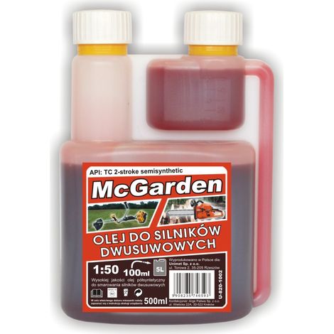 ACEITE DE MEZCLA PARA MOTOR DE 2 TIEMPOS 500 ML CON DOSIFICADOR - U-820-1002
