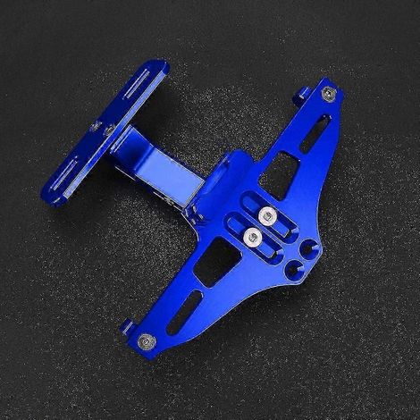 Support de plaque d'immatriculation et feu stop arrière unique pour moto, compatible avec Suzuki GSR400, GSR600, GSR750, B-King 1300, GSX1400, GSF650, GSF 1200 et 1250. (1/3)