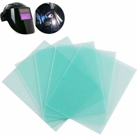 Lot de 10 verres de rechange pour casque de soudage à lumière variable pour soudure industri - 120 X 95mm (1/5)