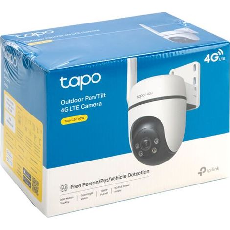 Tapo TP-Link C501GW Überwachungskamera 4G LTE weiß