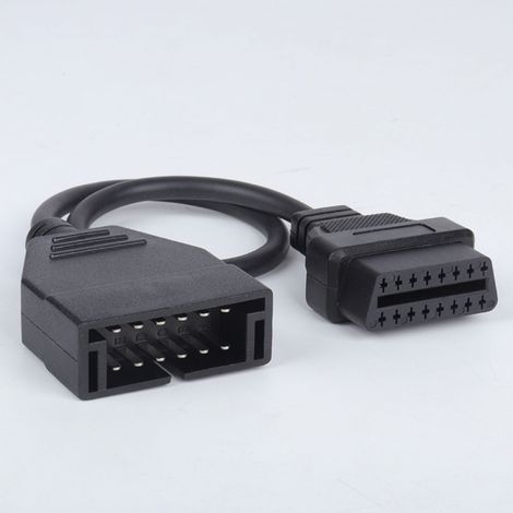 Câble adaptateur convertisseur OBD1 12 broches vers OBD2 16 broches pour scanner (1/2)