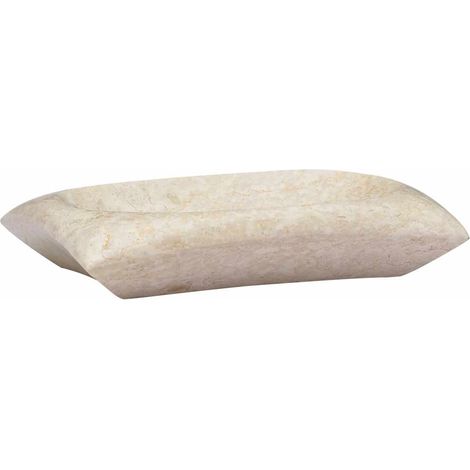 Maison Exclusive - Waschbecken Creme 50x35x10 cm Marmor