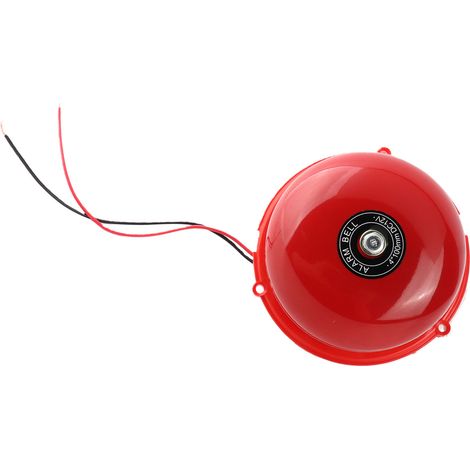 Sonnette électrique de 4 pouces en métal pour la commande d'incendie, type gâche interne, 100 dB (12 V CC) (1/5)