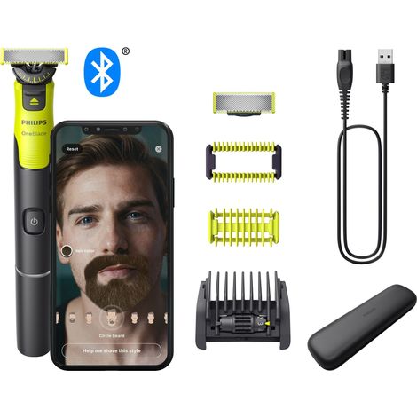 Philips OneBlade 360 Connectivity QP4631/65 rasurador recortador para la cara y el cuerpo bater铆a 60 min (1/2)