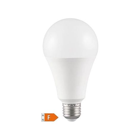 Bombilla de LED estándar A65 18W E27 3000K (1/2)