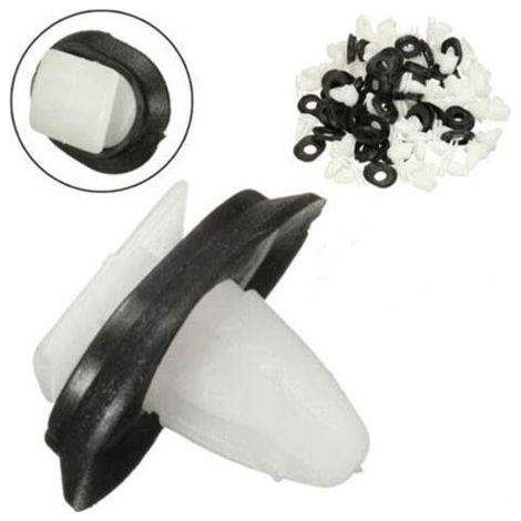 100pcs Agrafe Garniture Fixation Clip Panneau Joint Porte Pour Fiat Ducato 71728806,8565.43, 856543 (1/4)