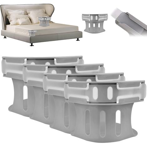 Support de drap, 4 pièces support de drap réglable, tendeurs de drap, sangles de drap, support de drap avec clips fixes (A) (1/5)
