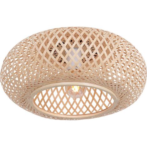 Anne Lighting - deckenleuchte - Maze - natürlich - bambus metall
