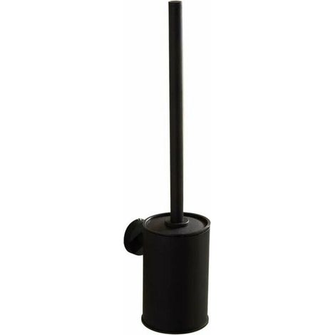 Kaelt - XVX WC Suspendu Noir Support Mural Brosse WC Brosse WC Brosse de Toilette Brosse Toilette Noir 304 en Acier Inoxydable (1/5)