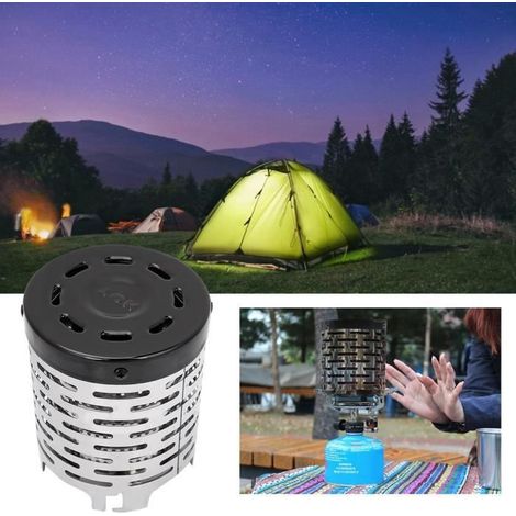 Couverture de chauffage de tente en acier inoxydable pour camping en plein air, mini poêle de chauffage plus chaud pour le camping (1/4)