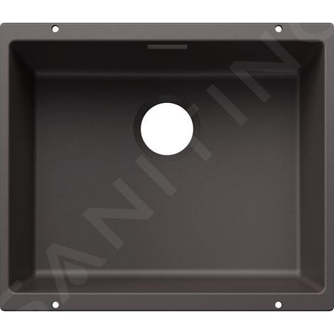 Blanco Subline 500 - Évier en silgranit, 50x40 cm, gris rocher 527798 (1/2)