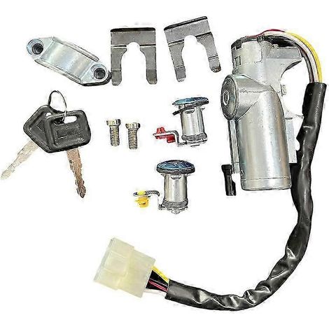 Remplacement du contacteur d'allumage et du cylindre de serrure de porte pour les modèles AT/MT des Nissan D21 Pickup 1986-1989 (1/5)
