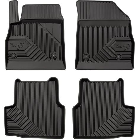 Tapis de Sol de Voiture pour Opel Astra K 2015-2022 TPE Antidérapant Noir 4Pcs (1/5)