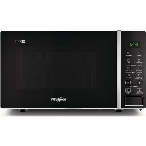 Whirlpool MWP 203 W Superficie piana Microonde con grill 20 L 700 W Nero, Bianco (1/5)