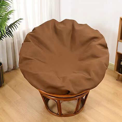 Housse de Coussin Papasan, Housse de Coussin de Chaise Papasan résistante à l'eau, Housses de Chaise Papasan faciles à Nettoyer avec Fermeture éclair en intérieur et en extérieur 90cm (1/5)