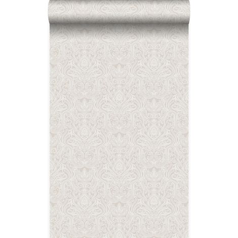 papier peint ornement gris clair - Origin Wallcoverings (1/5)