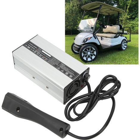 Remplacement pour le chargeur de voiturette de golf Ez-Go Club Car DS (norme américaine 110-120V) avec prise RVX 48V 6A. (1/5)