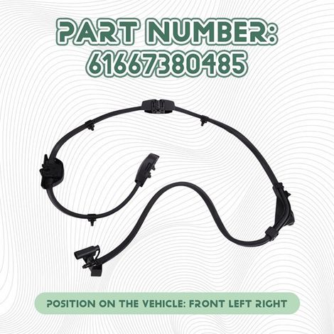 61667380485 is suitable for BMW 1 F52 hood washer nozzles with heating. (1/4)