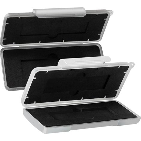 Boîtier pour SSD M2 en Plastique et Écume, Lot de 2pcs, Protection Étanche et Antichoc, Rangement Sécurisé pour Disques Durs Externes, pour Voyage (1/5)