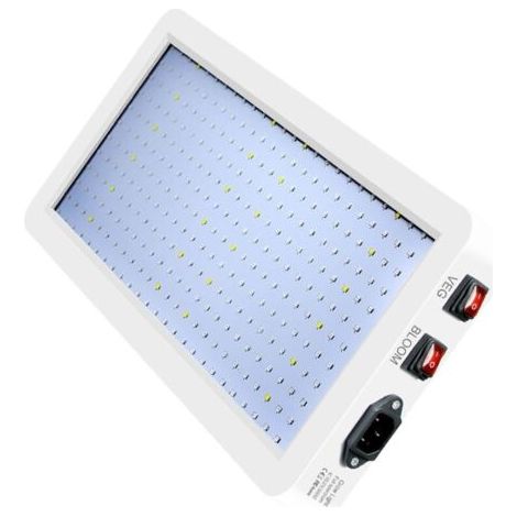 Lampe de culture LED 2000 W, pour plantes d'intérieur, 312 LED à spectre complet, double interrupteur pour légumes et fleurs, étanche IP65, lampes de culture de plantes suspendues, semis, fleur