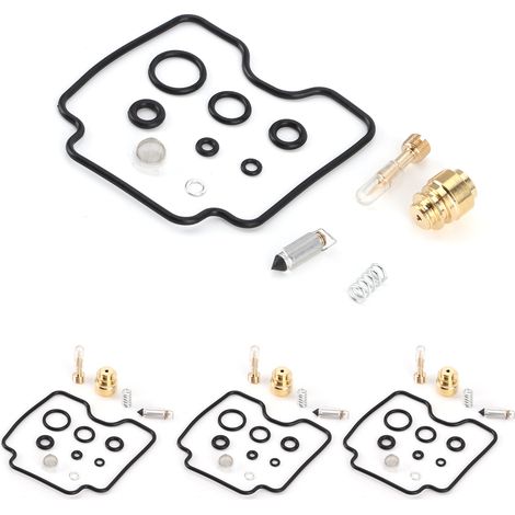 Kit di riparazione e revisione del carburatore, 4 set, adatto per Suzuki GSX750F Katana / GSF1200 Bandit (1/5)
