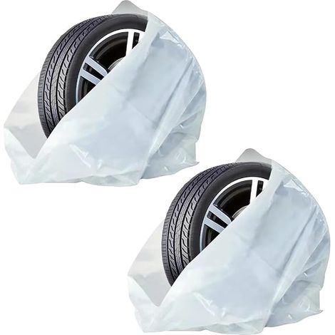 Sacs De Rangement Pneus Épais Adaptés Stockage Transport Pneus Blanc (1/5)